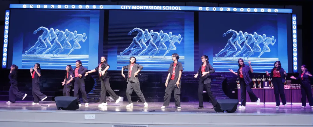 Dance performance by CMS Cambridge students