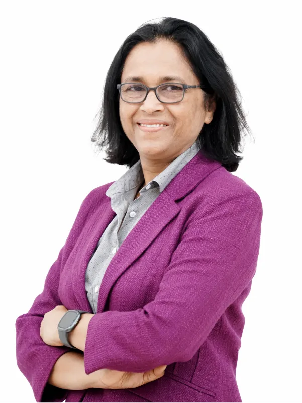 Prof Geeta Gandhi Kigdon, Manager, CMS