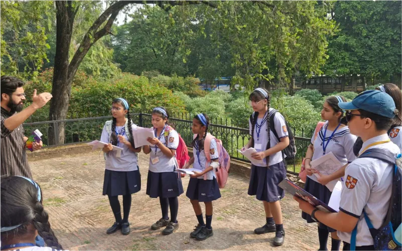 Grade 6 Cambridge learners visited the historic Residency in Lucknow