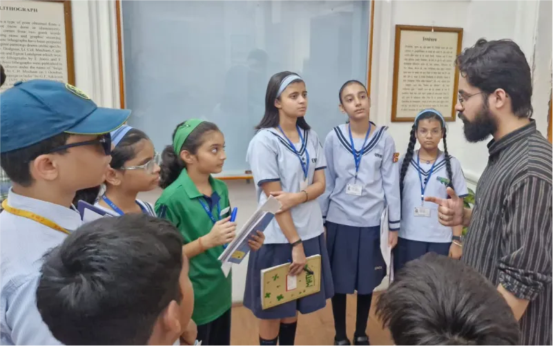 Grade 6 Cambridge learners visited the historic Residency in Lucknow