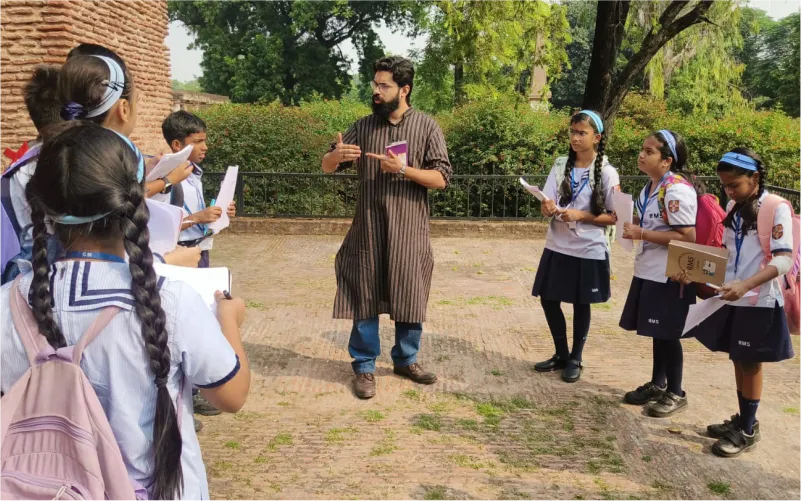 Grade 6 Cambridge learners visited the historic Residency in Lucknow