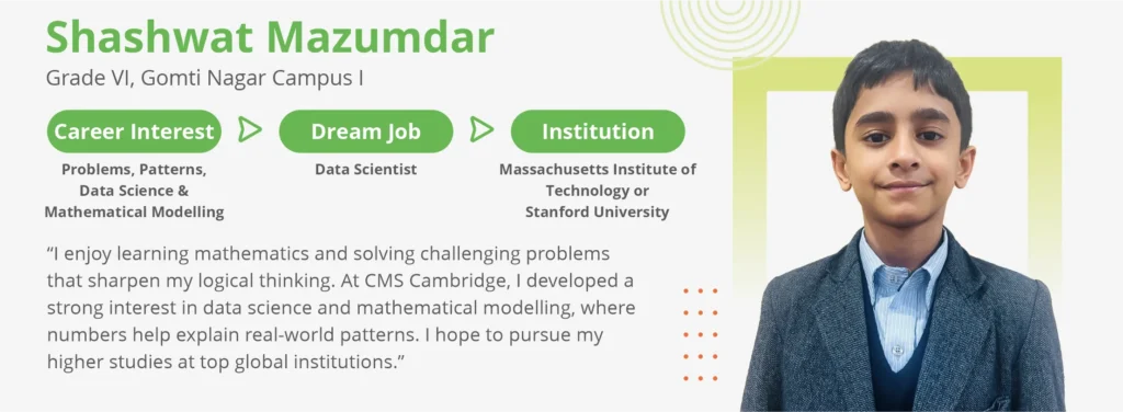 Future Pathways at CMS Cambridge - Ajooni Kaur