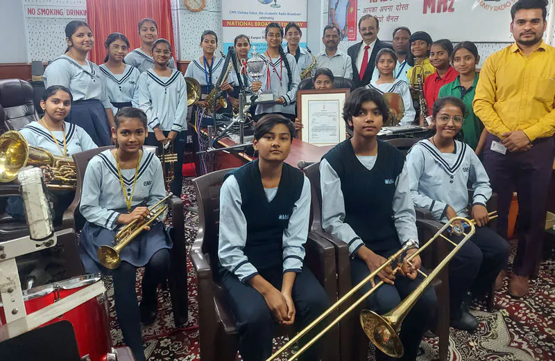 First prize at the National North Zone School Band Competition