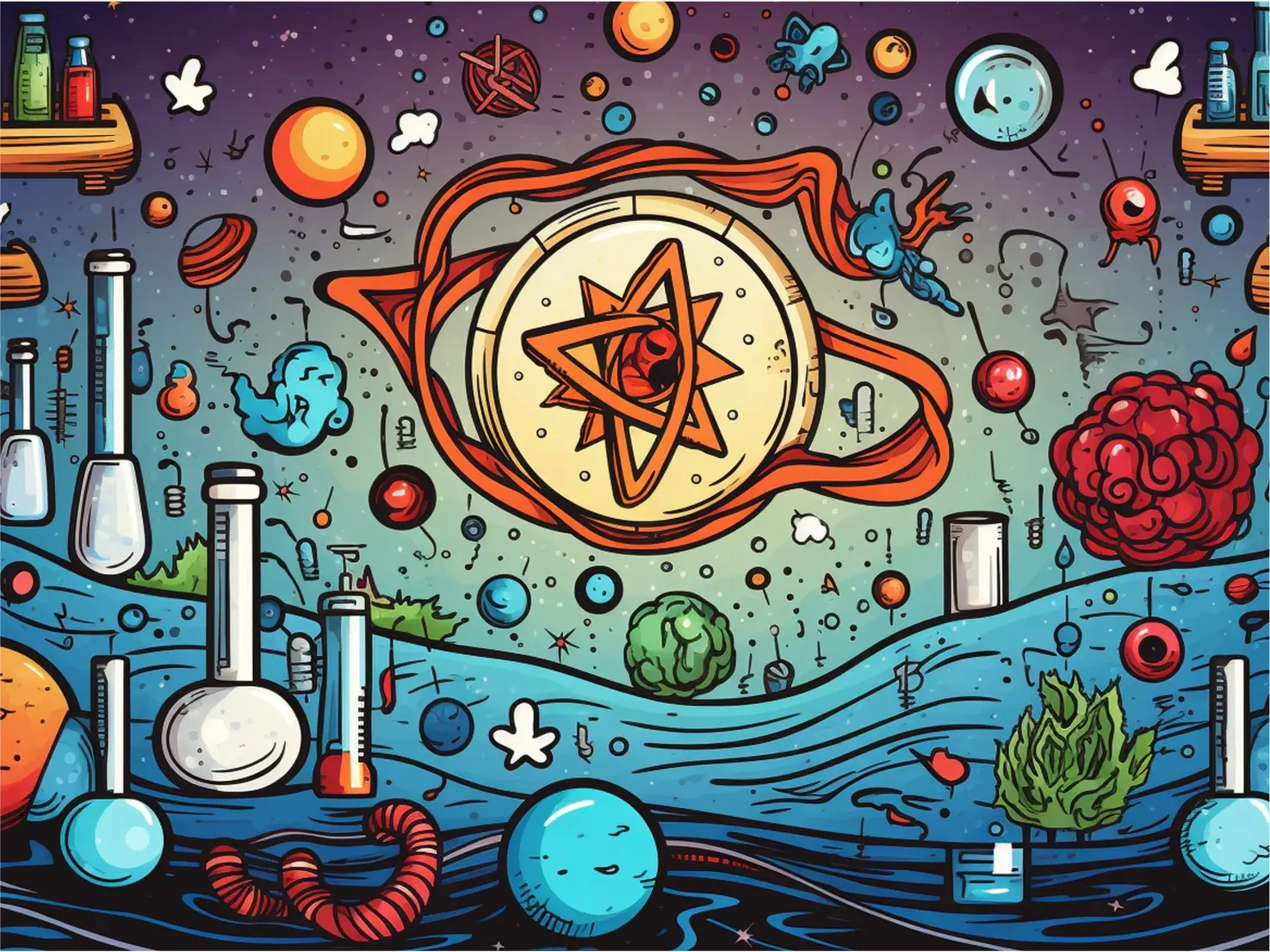 Futuro Spectra - SCIENCE FICTION WRITING & DOODLE ART MAKING