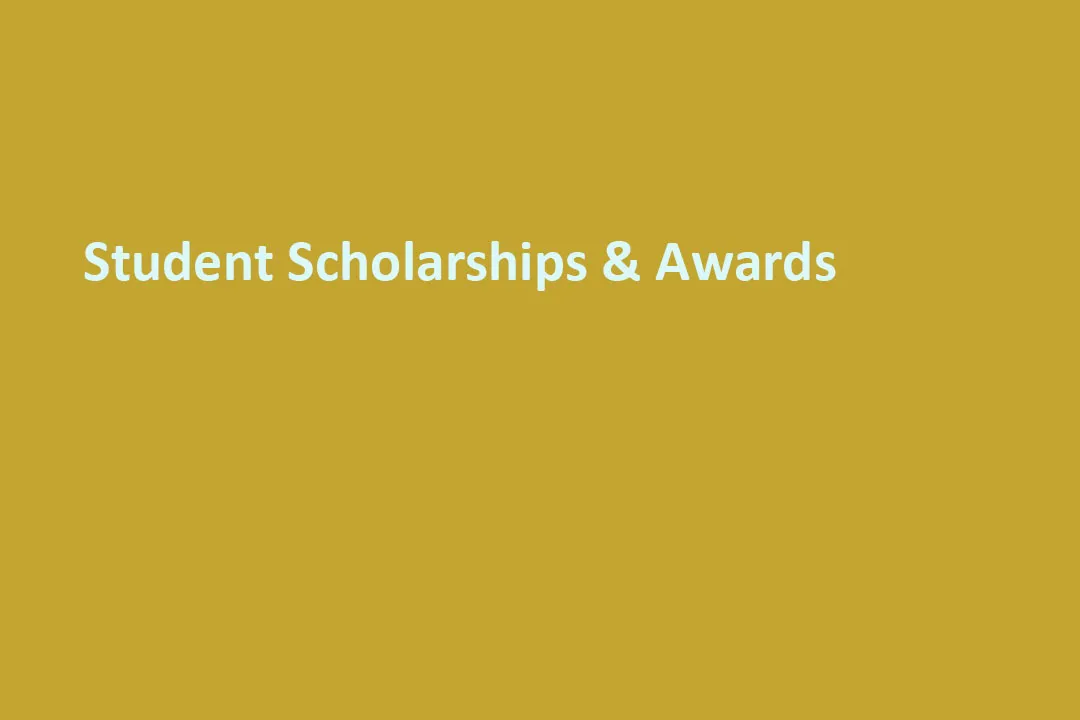Student Scholarships & Awards