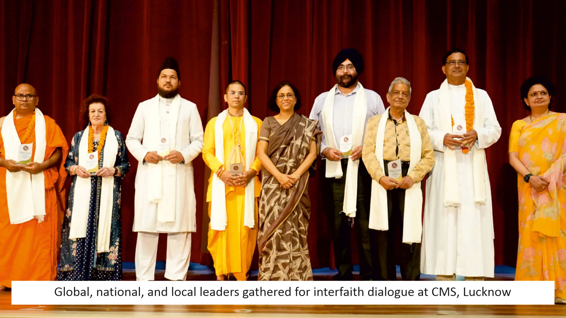 Global, national, and local leaders gathered for interfaith dialogue at CMS, Lucknow