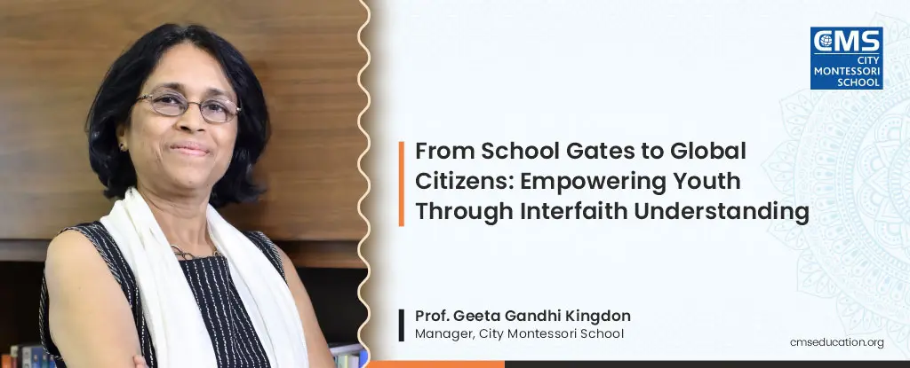 Prof. Geeta Gandhi Kindon, Manager, CMS