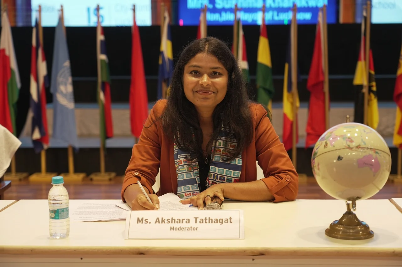 Ms Akshara Tathagat (CMS Alumna, Author of ‘The Agony of the Truthful Sights’, and Co-Founder of MOLSASS Foundation)