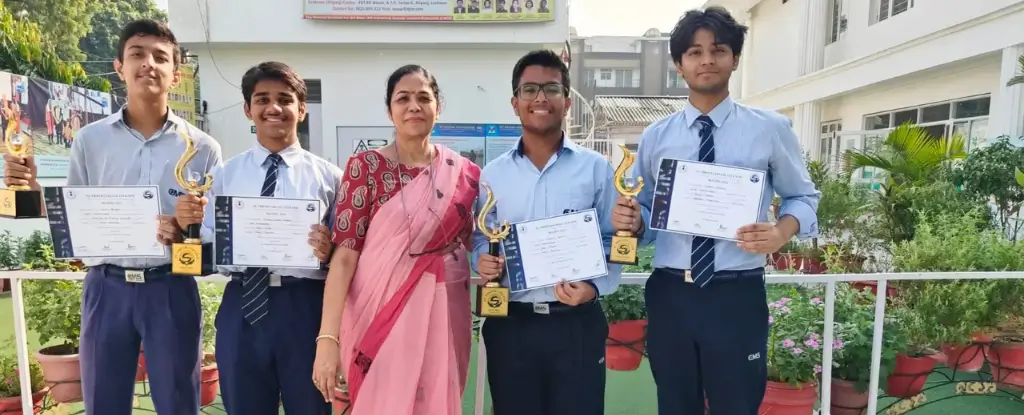 CMS Mahanagar campus bagged the 1st Place in Pixelation (Console Gaming)