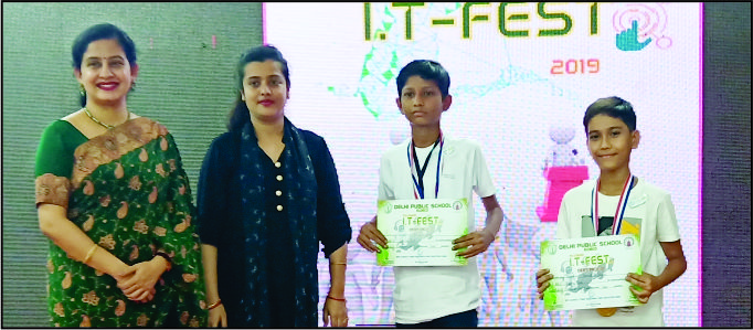 Prize winners of IT Fest
