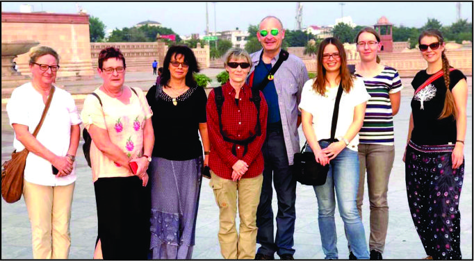 German teachers delegation on CMS visit