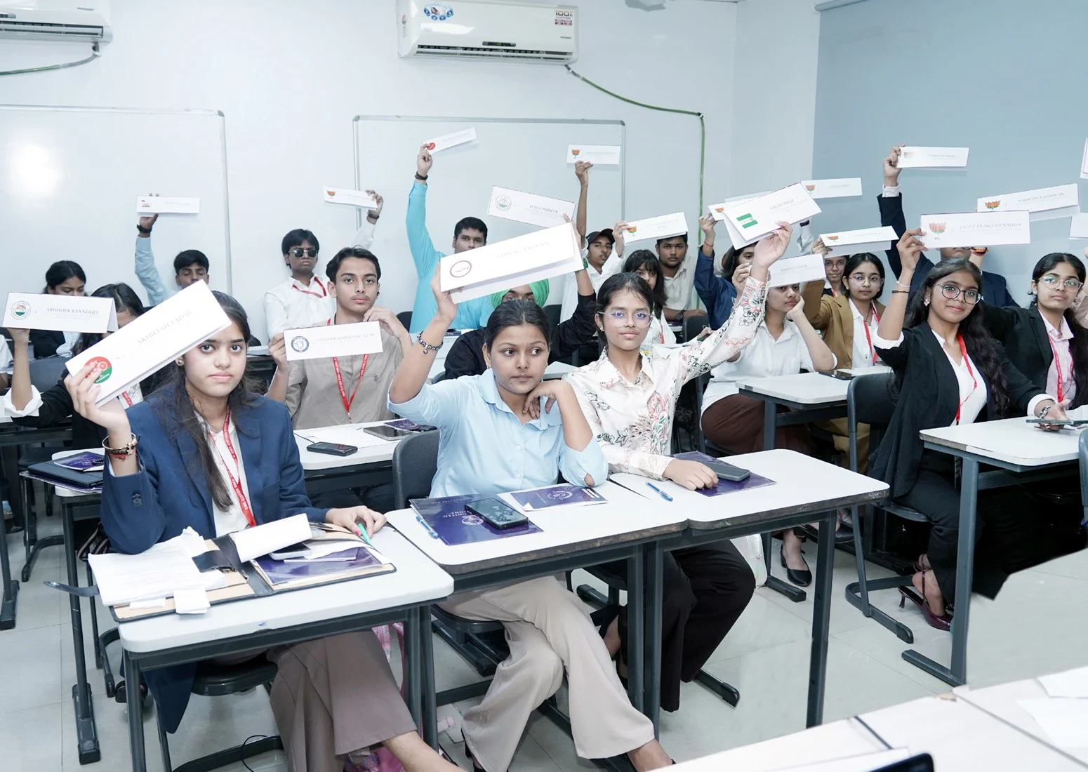 Proceedings of Day two of MUN