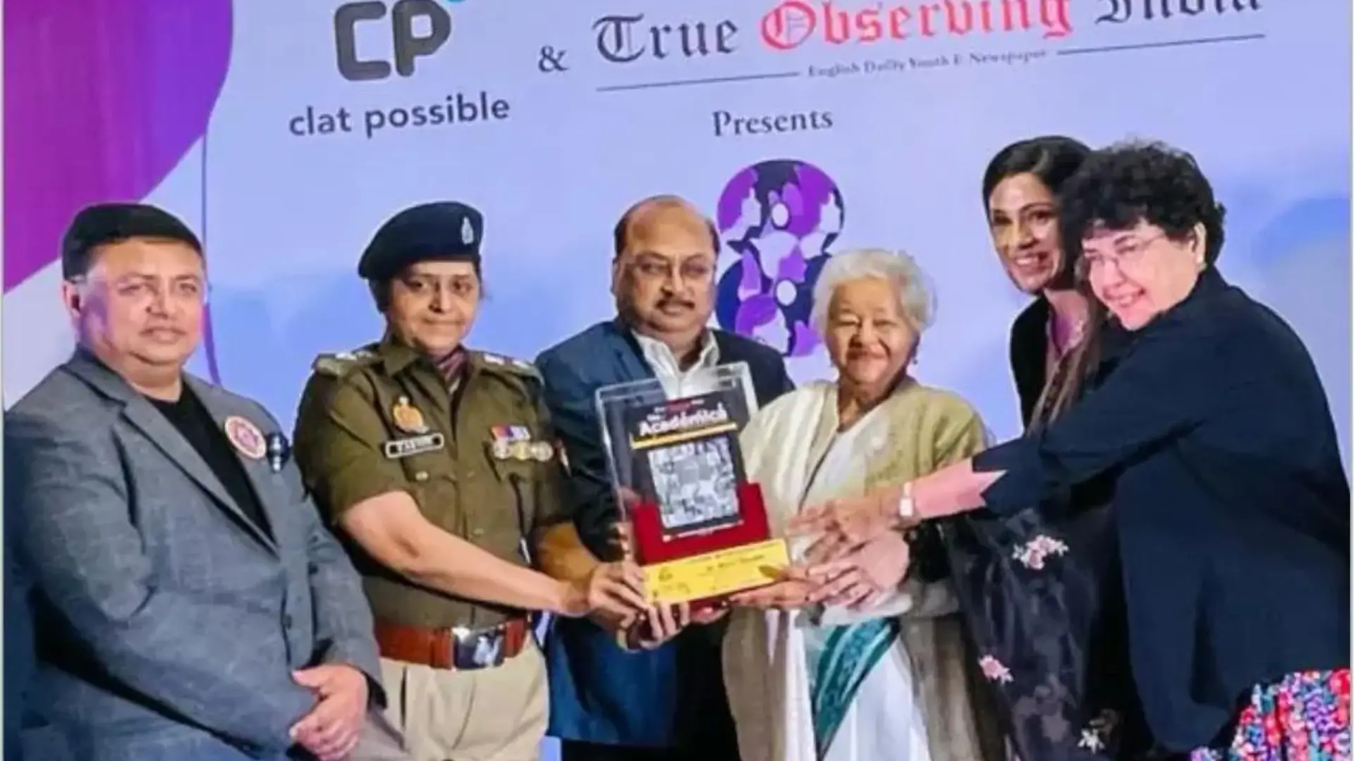 Dr Bharti Gandhi honoured with 'Lifetime Achievement Award'