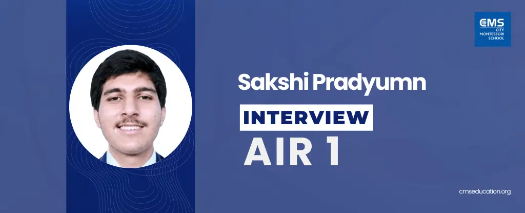 Interview of Sakshi Pradyuman AIR 1