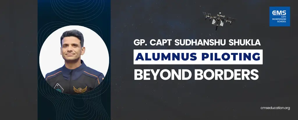 CMS Alumnus Piloting Beyond Borders : India's first astronaut to ISS