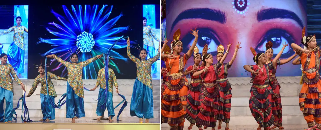 Glimpse of the Cultural Night – Talented twinkle toes delivering an elegant performance on stage