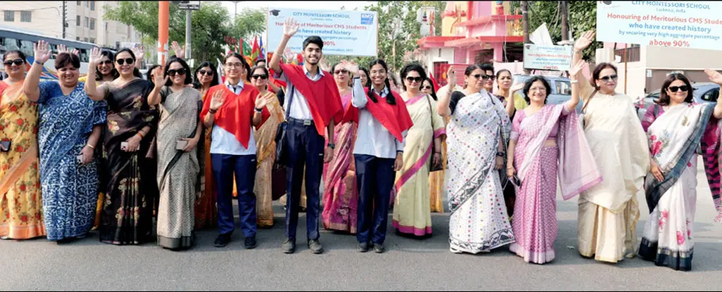 Honouring Excellence: ISC Board Exam 2025 Toppers Felicitated at CMS, Lucknow