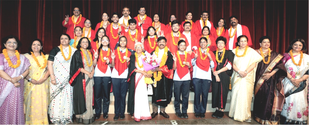 Honouring Excellence: ISC Board Exam 2025 Toppers Felicitated at CMS, Lucknow