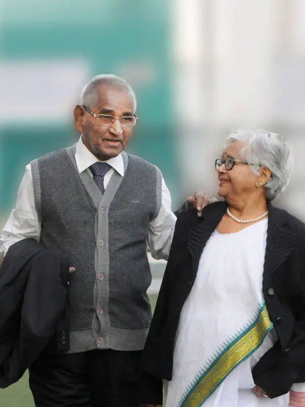 CMS Founders Late Dr Jagdish Gandhi and Dr Bharti Gandhi