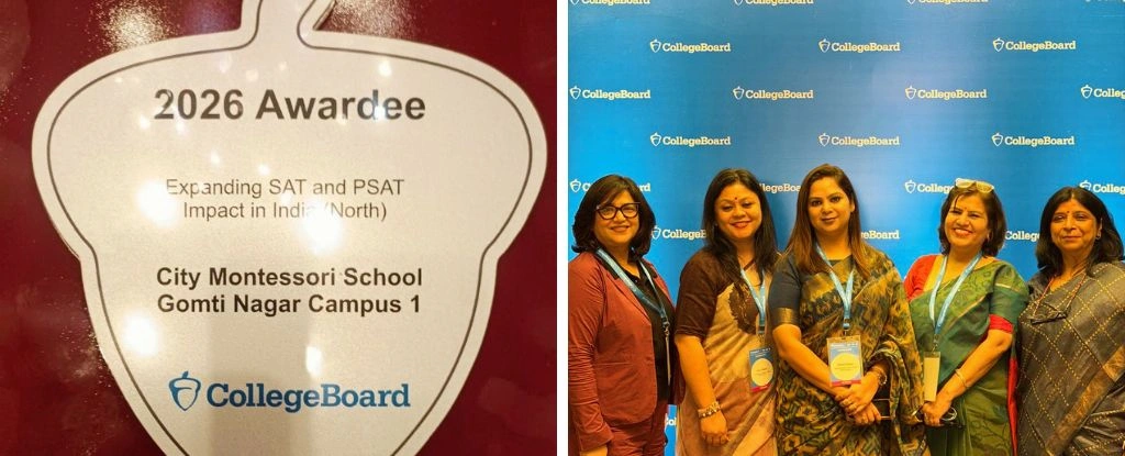 CMS Gomti Nagar I, the first AP, SAT, and PSAT exam and test centre in Uttar Pradesh, was the 2026 Awardee for expanding SAT and PSAT Impact in India (North Zone)